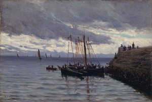 Sardalya balıkçılarının gelişi