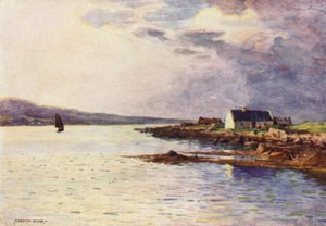 Yaklaşan Fırtına, Bertraghboy Körfezi by Alfred Heaton Cooper