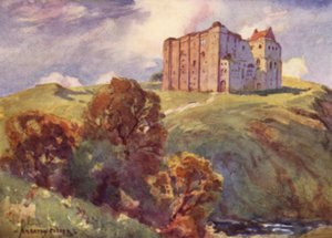 Yükselen Kale, Norfolk by Alfred Heaton Cooper