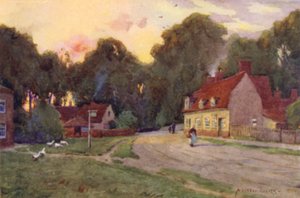 Doğu Bergholt, Suffolk by Alfred Heaton Cooper
