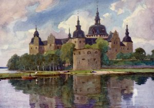 Kalmar Castle  by Alfred Heaton Cooper