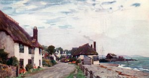 Porlock Regülatörü (renkli taş) by Alfred Heaton Cooper
