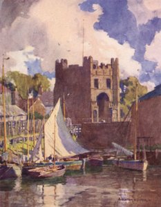 Güney Kapısı, Kings Lynn, Norfolk by Alfred Heaton Cooper