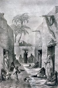 Almees Sokağı Mısırlı dans eden kızlar, Mısır, 1872