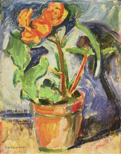 çiçek saksısı by Alfred Henry Maurer