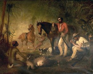 Aslan Avının Ardından by Alfred Hichens Corbould