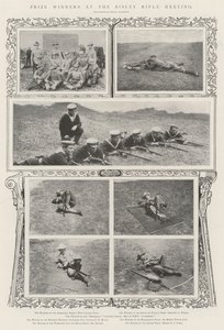 Bisley Tüfek Toplantısında Ödül Kazananlar by Alfred Hugh Fisher