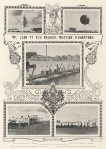 Rus Askeri Manevralarında Çar by Alfred Hugh Fisher