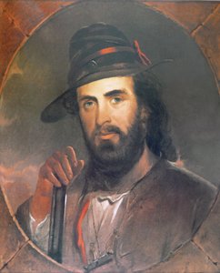 Joseph R. Walker (1798-1876) (tuval üzerine yağlı boya) by Alfred Jacob Miller