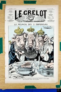 Renklerle Hiciv “The Grelot”un Kapağı by Alfred Le Petit