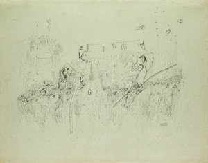 İsimsiz, c.1941-42 (Kağıt üzerine Hint mürekkebi)