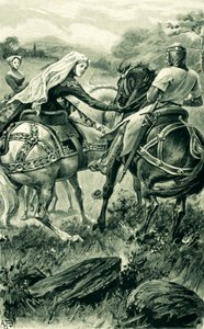 Carrick ve Robert De Bruce Kontesi by Alfred Pearse