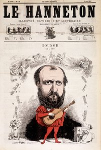 Mayıs 1867 kabinesi. Fransız besteci Charles Gounod