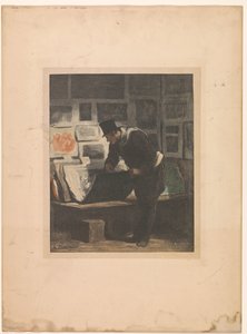 Baskı koleksiyoncusu L'amateur d'estampes by Alfred Prunaire