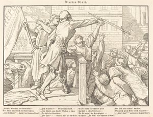 Ayrıca bir Ölüm Dansı IV by Alfred Rethel