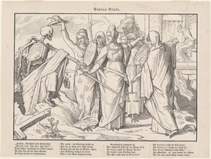 Ayrıca bir Ölüm Dansı I by Alfred Rethel
