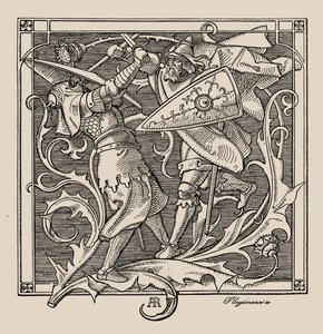 Nibelungen. Troneckli Hagen, 1840-1841