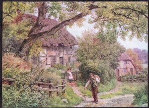 A Lane tarafından Houghton, Suffolk, Dent & Sons Limited tarafından yayınlanan The Cottages and the Village Life of Rural England, 1912