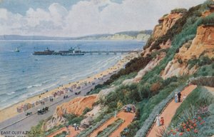 East Cliff and Zig Zag, Bournemouth  by Alfred Robert Quinton