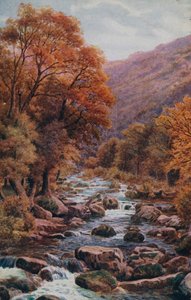 East Lyn, Lynton  by Alfred Robert Quinton