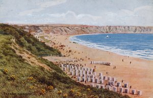 Filey Bay, from South  by Alfred Robert Quinton