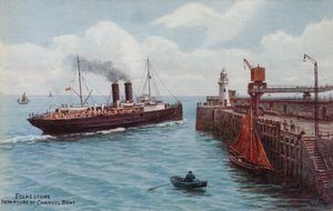 Folkestone, Kanal Teknesinden Kalkış by Alfred Robert Quinton