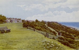 Frinton, Greensward ve Cliffs by Alfred Robert Quinton