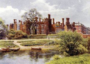 Hampton Mahkemesi Sarayı by Alfred Robert Quinton