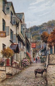 High Street, Clovelly by Alfred Robert Quinton