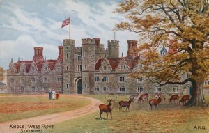Knole, Batı Cephesi, Sevenoaks by Alfred Robert Quinton