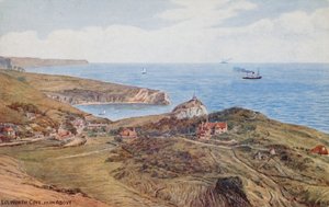 Lulworth Koyu yukarıdan by Alfred Robert Quinton