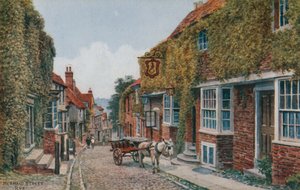 Mermaid Street, Rye  by Alfred Robert Quinton