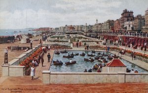 Yeni Tekne Havuzu ve Bahçeleri, Brighton by Alfred Robert Quinton