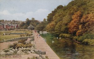 Yeni Gezinti Yeri ve Sid Nehri, Sidmouth by Alfred Robert Quinton