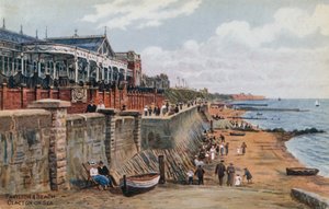 Pavilion und Beach, Clacton-on-Sea  by Alfred Robert Quinton