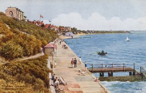 Promenade looking East, Dovercourt Bay  by Alfred Robert Quinton