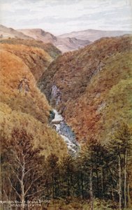 Rheidol Vadisi, Şeytan Köprüsü, Nr. Aberystwyth by Alfred Robert Quinton