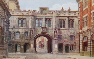 Stonebow, Lincoln  by Alfred Robert Quinton