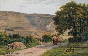The Long Man, Wilmington, Eastbourne  by Alfred Robert Quinton