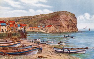Nab, Staithes by Alfred Robert Quinton