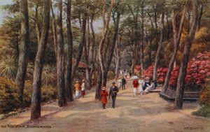 The Pine Walk, Bournemouth  by Alfred Robert Quinton