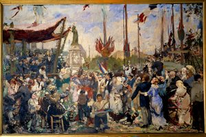 Üçüncü Cumhuriyet: ” 14 Temmuz by Alfred Roll
