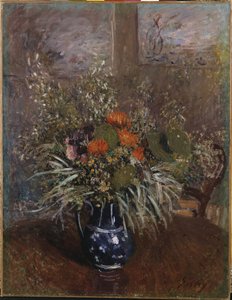 Bir buket çiçek by Alfred Sisley