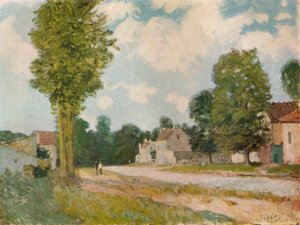 Versay Yolu, 19. yüzyıl, 1929 by Alfred Sisley