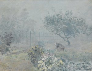 Le Brouillard, Voisins by Alfred Sisley