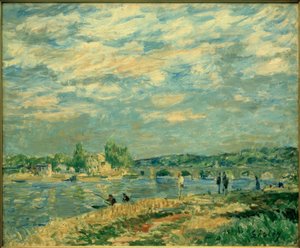 Pont de Sevres by Alfred Sisley