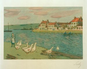 kazlar by Alfred Sisley