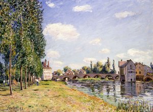 1888 yazında Moret Köprüsü