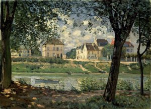 Villeneuvela-Garenne by Alfred Sisley