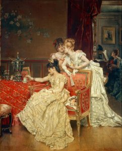 Alfred Stevens, Çay Fincanı